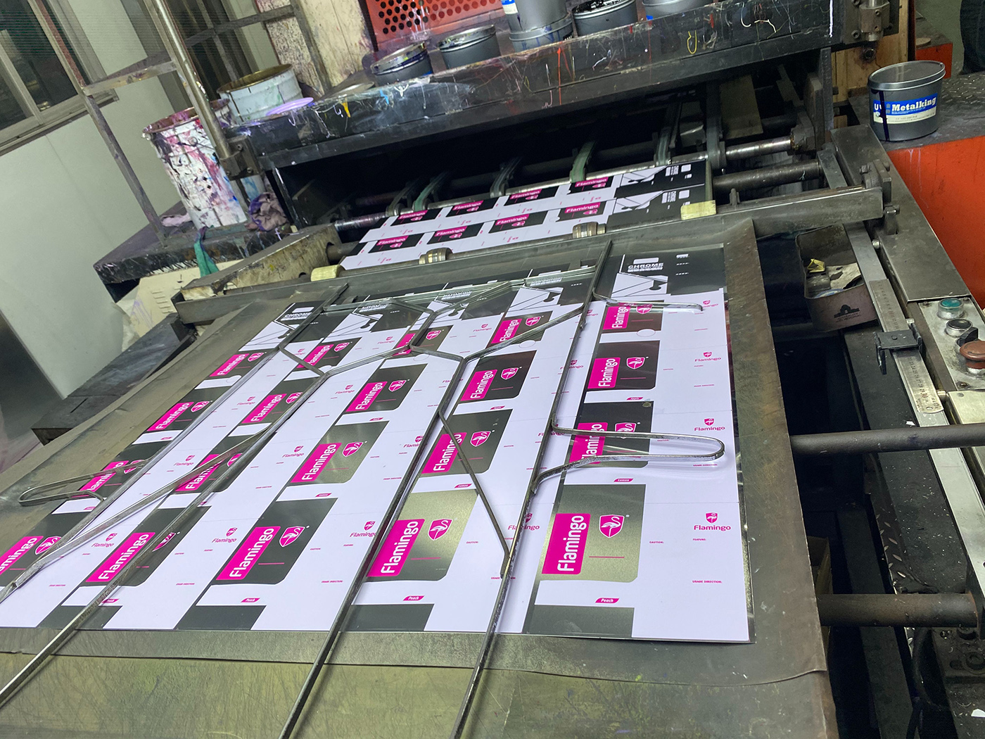 Уобичајени процеси штампања за белу лим